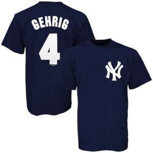   York Yankees Lou Gehrig Big and Tall Jersey T Shirt: Sports & Outdoors