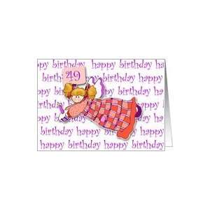  49 Years Old Cupcake Angel Birthday Card: Toys & Games