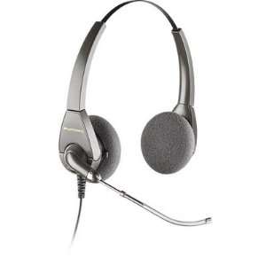   Binaural Yokeless Cable Headband Headset w/Noise Cancelling Microphone