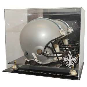New Orleans Saints Coachs Choice Helmet Display:  Sports 