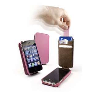 Tuff Luv Faux Leather In Genius Case Cover for Apple iPhone 4 / 4G 