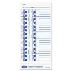  Lathem® Time Cards for Lathem® E Series Time Recorders 