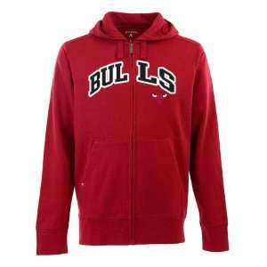   Red Signature Full Zip Fleece Hooded Sweatshirt: Sports & Outdoors