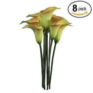 Floral Lights Lighted Calla Lily Flower Stem (set of 8 stems) with 8 