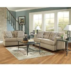  Ashley Furniture Dallas   Khaki Living Room Set 56501 lr 
