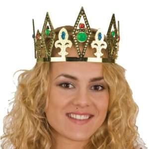  Fleur de Lis Gold Kings Crown Toys & Games