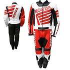 Motorcycle Leather Suit Racing Biker Suit Motorbike Jacket Trouser S M 