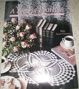YEAR OF DOILIES   12 DESIGNS BY LEISURE ARTS BOOK #2120  