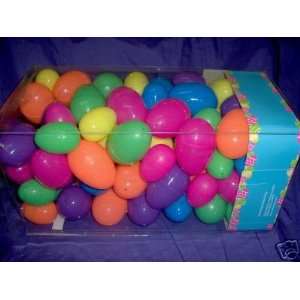   96 Easter Eggs/Fillable Bright Colored Eggs 