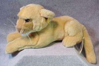 This is an adorable Leo Steiff lion cub. Leo the Lion is part of 