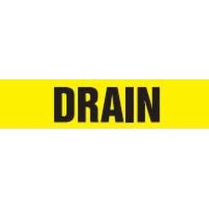  DRAIN   Cling Tite Pipe Markers   outside diameter 2 1/4 