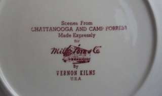 Vernon Kilns Chattanooga Tennessee collector plate NR  