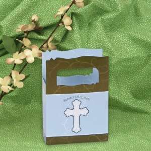   & Brown Cross   Mini Personalized Baptism Favor Boxes Toys & Games