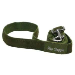  Hip Doggie HD 6OFSH LEASH Olive Fur Matching Leash