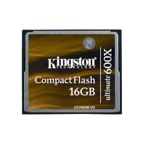   16GB 600x Ultimate 3 Compact Flash Card CF/16GB U3: Electronics