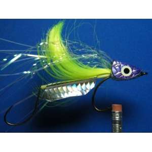  NEW FLIES Holographic & Glow in the Dark Tandem Hook Bass 