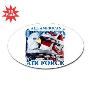   Oval) (10 Pack) All American Outfitters United States Air Force USAF