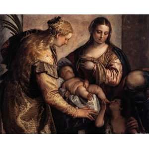  Holy Family with St. Barbara and the Infant St. John Baby