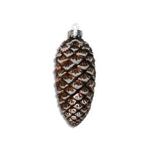  Large Brown Glass Pine Cone