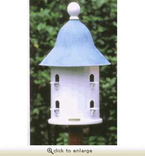 Copper Top Bell House Birdhouse by Lazy Hill Farm Designs  