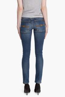 Nudie Jeans Tight Long John Worn Shady Jeans for women  SSENSE
