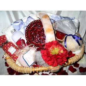  Lavender Indulgence Spa Gift Basket: Health & Personal 