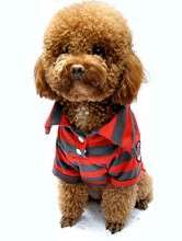 Fashion Polo Pet Dog Clothes Dress Puppy Shirt Apparel  