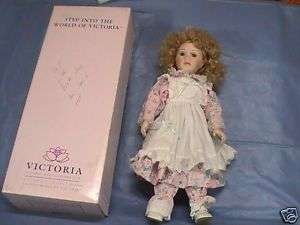 1992 LIMITED EDITION VICTORIA IMPEX CORP PORCELAIN DOLL  