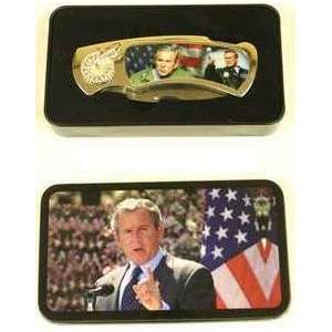  President Bush Collectable Pocket Knife