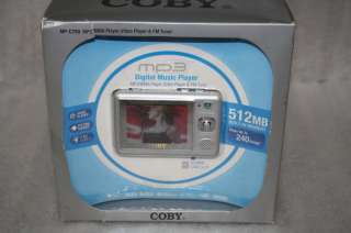 COBY MPC759 MP3 FM WMA Player 2.5 Color LCD 2 GB Bonus 716829987599 