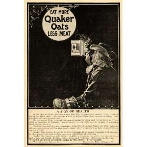  1900 Ad American Cereal Co. Quaker White Oat Breakfast 