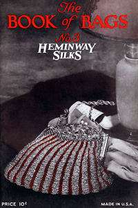 Heminway #3 c.1926 Vintage Knitting Beaded Purses REPRO  