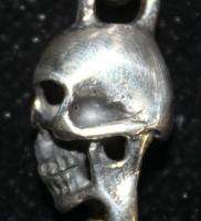 Sterling Silver Bracelet Skull Links Rick Harrison Pawn