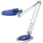 Lite Source Desk Lamp with Blue Translucent Shade   Igor Series