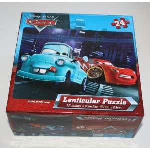  Disney Pixar Cars 24 Piece Lenticular Puzzle Mcqueen 
