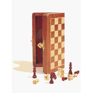    Sunnywood 3335   7 Inch Wooden Magnetic Chess Set: Toys & Games