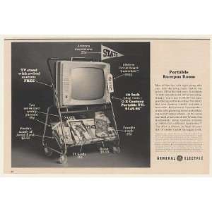   TV Portable Rumpus Room Print Ad (Memorabilia) (48908): Home & Kitchen
