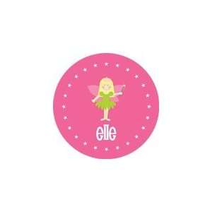 personalized fairy princess plate (style 2p) 
