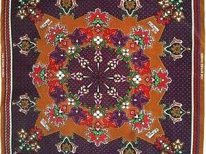 Exotic Indian Arabic Table Runner Cloth 100% Cotton Tapestry  