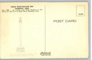 Postcard..Cedar Point On Lake Erie..Sandusky,Ohio/OH..Hotel?  