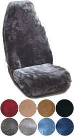 NON SHED FUR SEAT COVERS Low Back Buckets  