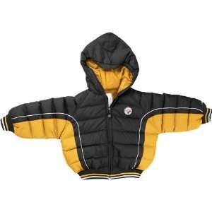    Pittsburgh Steelers Kids 4 7 Bubble Jacket