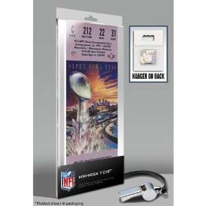  Super Bowl XXVI (26) Mini Mega Ticket