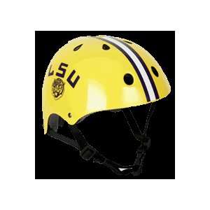 Wincraft LSU Tigers Multi Sport Bike Helmet:  Sports 