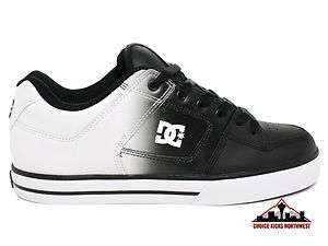   Pure SE Black/White Fade Mens Low Top Skate Shoe/ Size 10.5, 11, 11.5