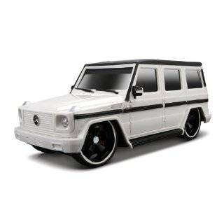 Remote Control Mercedes G Class Wagon Car RC 1:24 Silver : Toys 