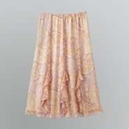 Notations Womens Cascade Ruffle Skirt at 