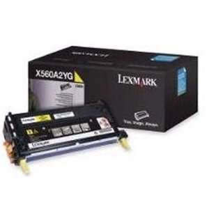  Lexmark X560 Yellow Print Cartridge Yield Up To 4,000 