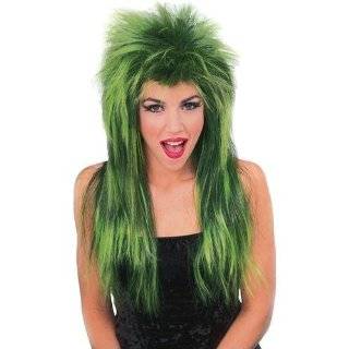  St Patricks Day Green Spike Wig: Clothing