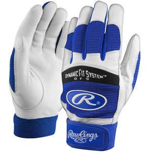 This Pro Design batting glove features durable genuine leather on the 